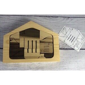 Wooden Puzzle By Jc